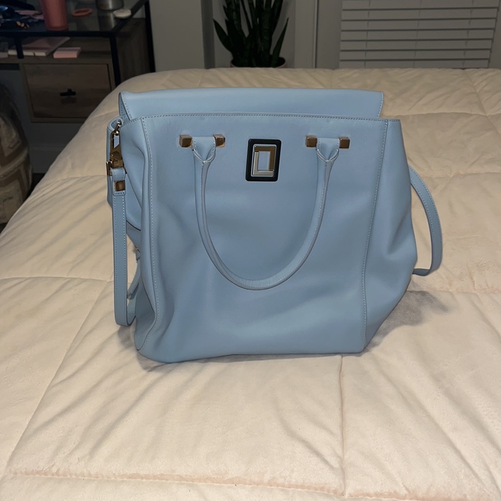 Never used Luana handbag. Most beautiful blue color